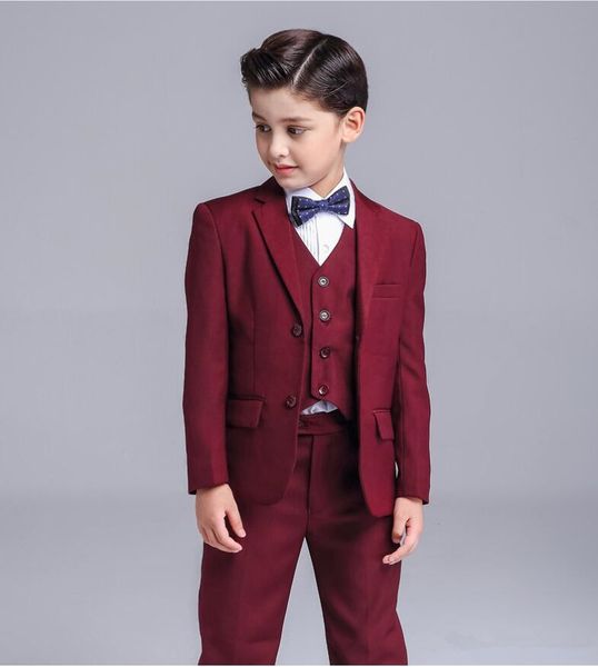 two buttons crimson kid complete designer handsome boy wedding suit boys' attire custom-made (jacket+pants+tie+vest) a a, Black
two buttons crimson kid complete designer handsome boy wedding suit boys' attire custom-made (jacket+pants+tie+vest) a a, Black