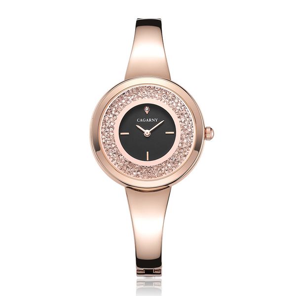 2018 cagarny gold rhinestones quartz women watches steel strip ladies bracelet watch birthday gift mujer reloje, Slivery;brown
2018 cagarny gold rhinestones quartz women watches steel strip ladies bracelet watch birthday gift mujer reloje, Slivery;brown