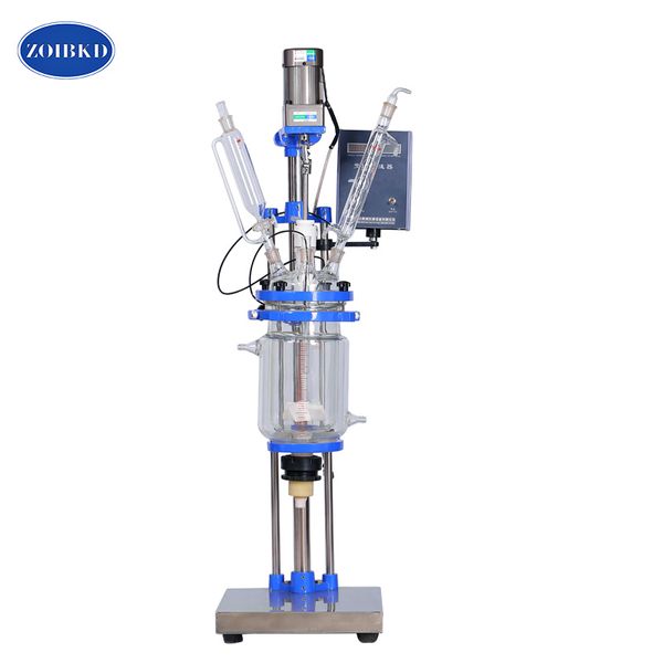zoibkd double layer jacketed glass reactor s-2l gg17 high borosilicate continuous stirred tank jacketed glass reactor
zoibkd double layer jacketed glass reactor s-2l gg17 high borosilicate continuous stirred tank jacketed glass reactor