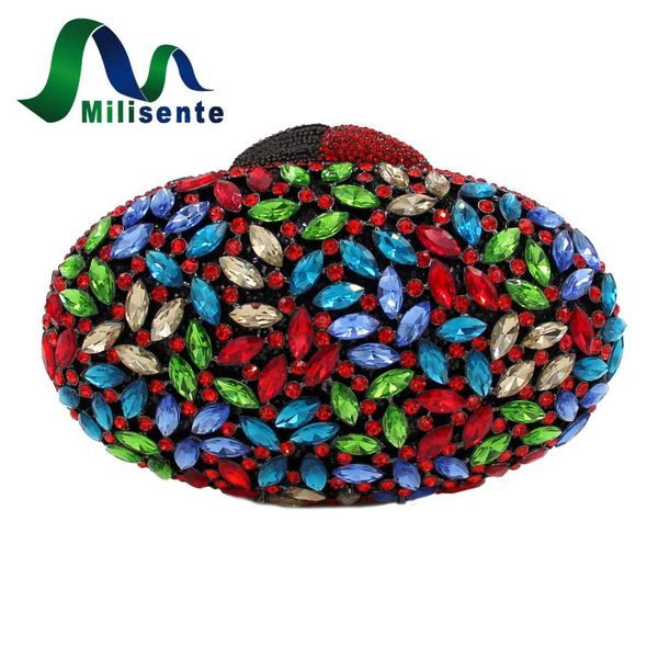 wholesale- milisente women evening bag ladies colorful clutches female crystal party bags
wholesale- milisente women evening bag ladies colorful clutches female crystal party bags