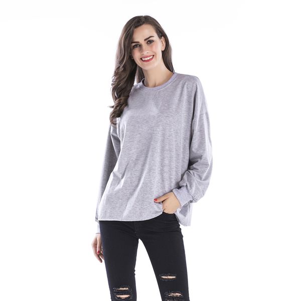 bofute new women's clothing o-neck medium length loose coats sweatshirt b5574, Black
bofute new women's clothing o-neck medium length loose coats sweatshirt b5574, Black