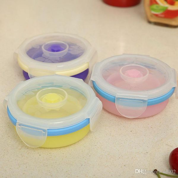 single layer bento boxes round silicone foldable lunchbox eco friendly practical meal lunch box for outdoor travel carry 5 1sf zz
single layer bento boxes round silicone foldable lunchbox eco friendly practical meal lunch box for outdoor travel carry 5 1sf zz