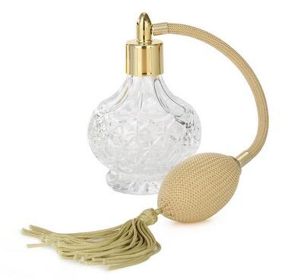 Empty 80ml Clear Crystal Vintage Perfume Bottle Gold Long Spray Tassels Parfume Atomizer Pump Refillable Glass Bottles China
Empty 80ml Clear Crystal Vintage Perfume Bottle Gold Long Spray Tassels Parfume Atomizer Pump Refillable Glass Bottles China