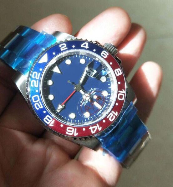 2018 latest version 116719 luxury watches sapphire 40mm blue dial red / blue bezel asia 2813 movement automatic mens watches, Slivery;brown
2018 latest version 116719 luxury watches sapphire 40mm blue dial red / blue bezel asia 2813 movement automatic mens watches, Slivery;brown