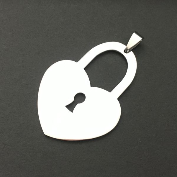 gnayy jewelry 5pcs lot silver stainless steel high polished large heart lock pendant charms necklace no chain in bulk
gnayy jewelry 5pcs lot silver stainless steel high polished large heart lock pendant charms necklace no chain in bulk