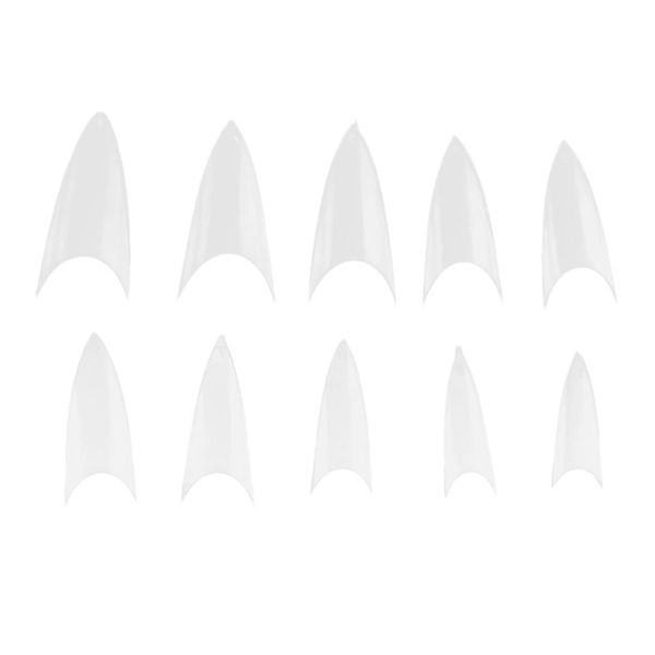 vip beauty shop 500 clear sharp ending stiletto acrylic false nail art tips salon, Red;gold
vip beauty shop 500 clear sharp ending stiletto acrylic false nail art tips salon, Red;gold