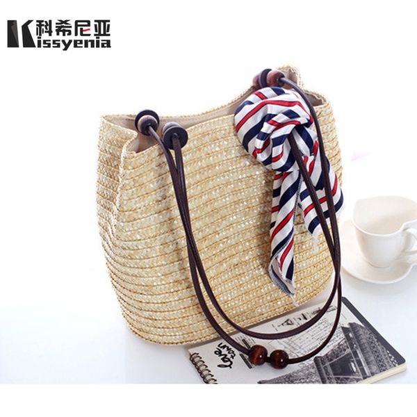 kissyenia ins women beach bali bags bohemia woven handle bags 100% handmade wicker shoulder wood beads totes ks1159
kissyenia ins women beach bali bags bohemia woven handle bags 100% handmade wicker shoulder wood beads totes ks1159