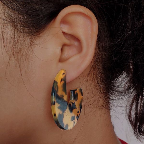 artilady acrylic earrings tortoise earring for women christmas gift aretes de mujer modernos 2018, Silver
artilady acrylic earrings tortoise earring for women christmas gift aretes de mujer modernos 2018, Silver