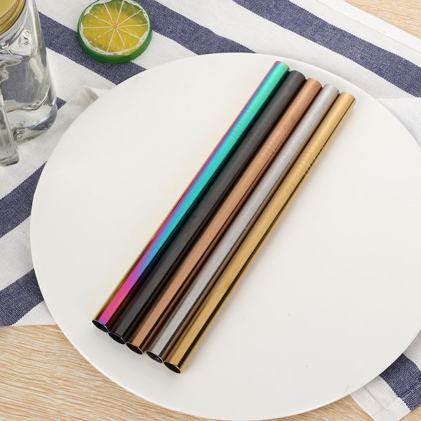 12mm*215mm straight drinking straw eco-friendly stainless steel drinking straw reusable fruit juice milk bar accessories
12mm*215mm straight drinking straw eco-friendly stainless steel drinking straw reusable fruit juice milk bar accessories