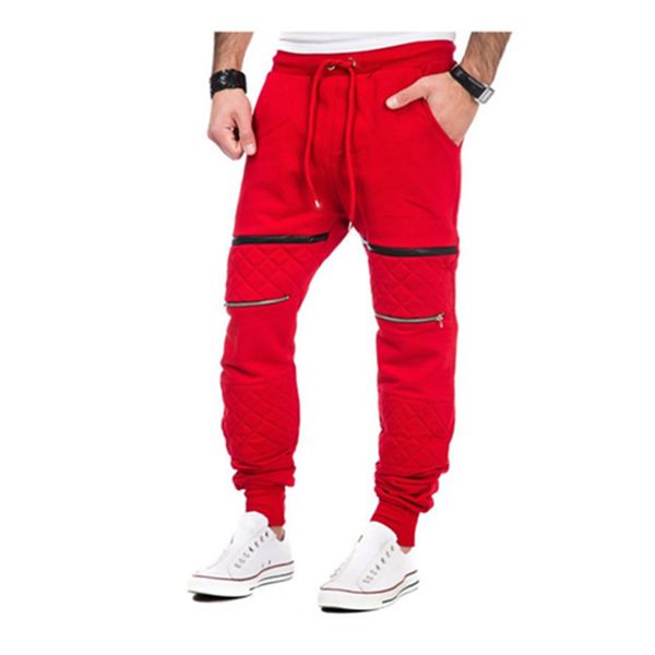 new hip hop harem jogger pants slim patchwork elastic waist pants sport pants men regular trousers, Black
new hip hop harem jogger pants slim patchwork elastic waist pants sport pants men regular trousers, Black