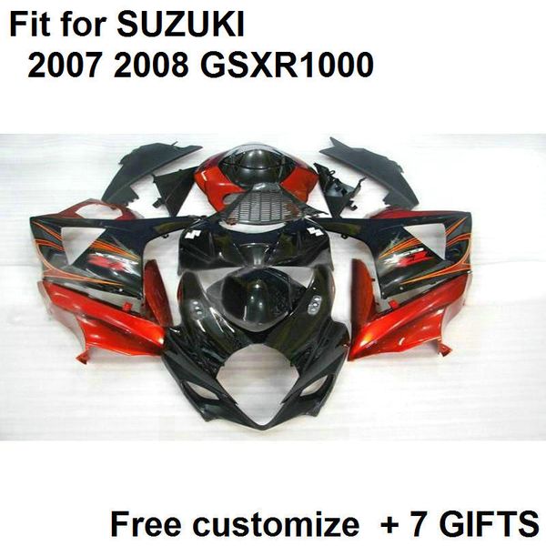 7 gifts fairing kit for suzuki gsxr1000 07 08 red black fairings set gsxr1000 2007 2008 aa32
7 gifts fairing kit for suzuki gsxr1000 07 08 red black fairings set gsxr1000 2007 2008 aa32