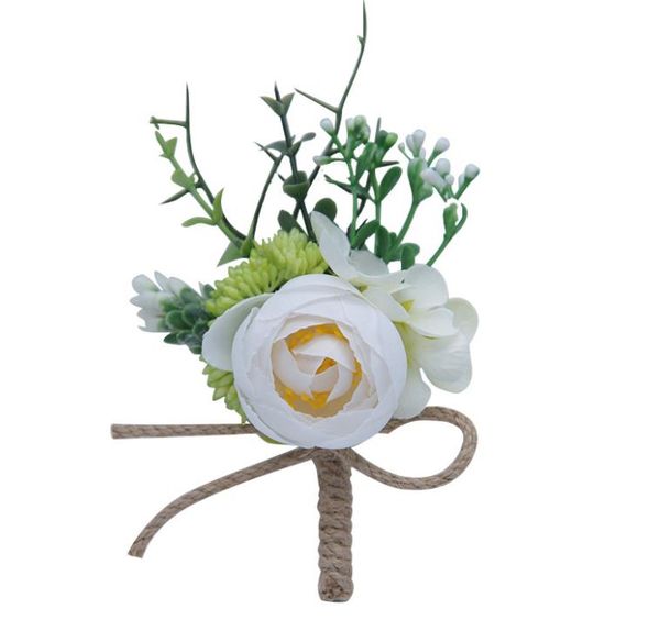 nordic fresh bride brooch ribbon flower decoration gift box simulation flower, White
nordic fresh bride brooch ribbon flower decoration gift box simulation flower, White