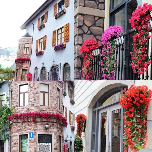 пластиковые 8color красочные искусственного шелка violet ivy повесьте цветок для garland стены висячие завод свадьба дом и сад
пластиковые 8color красочные искусственного шелка violet ivy повесьте цветок для garland стены висячие завод свадьба дом и сад