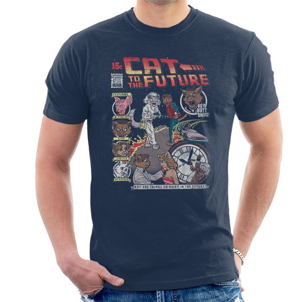 2018 fashion summer t shirt cat back to the future men's t-shirt tee shirt, White;black
2018 fashion summer t shirt cat back to the future men's t-shirt tee shirt, White;black