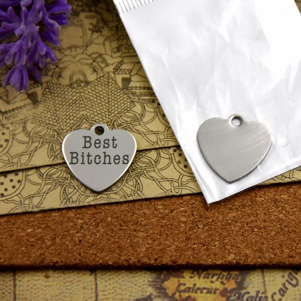 40pcs--"be st bitches"stainless steel charms more style for choosing diy charms pendants necklace, Bronze;silver
40pcs--"be st bitches"stainless steel charms more style for choosing diy charms pendants necklace, Bronze;silver