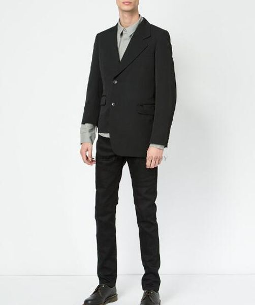 new men's fashion european and american youth western-style clothes asymmetrical autumn winter suits two fake coat jackets, White;black
new men's fashion european and american youth western-style clothes asymmetrical autumn winter suits two fake coat jackets, White;black