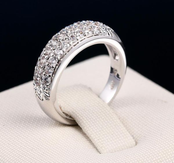 women 925 silver designer triple 3 crystal diamond row ring cubic zirconia stones platinum plated rings jewelry wedding engagement ring
women 925 silver designer triple 3 crystal diamond row ring cubic zirconia stones platinum plated rings jewelry wedding engagement ring