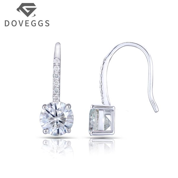 doveggs 2.12ctw 6.5mm h near colorless round brilliant moissanite drop earrings platinum plated silver with accents for women, Golden;silver
doveggs 2.12ctw 6.5mm h near colorless round brilliant moissanite drop earrings platinum plated silver with accents for women, Golden;silver