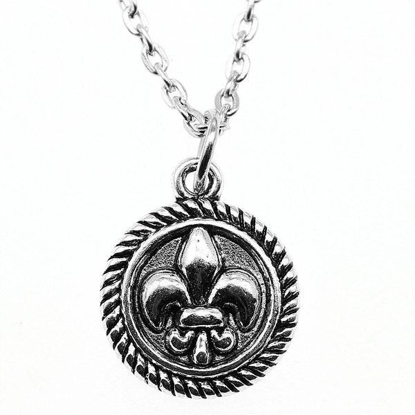 wysiwyg 5 штук металлические цепи ожерелья подвески мужской ожерелье мода fleur de lis 15 мм n2-b11267, Silver
wysiwyg 5 штук металлические цепи ожерелья подвески мужской ожерелье мода fleur de lis 15 мм n2-b11267, Silver