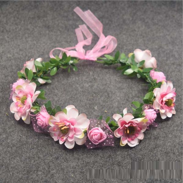 Wedding Tiaras Bride Rose Flower Crown Hairband Weddingg Flowerr Headband Garland Festival Floweer wreath Elastic Hair Accessories, White;golden
Wedding Tiaras Bride Rose Flower Crown Hairband Weddingg Flowerr Headband Garland Festival Floweer wreath Elastic Hair Accessories, White;golden