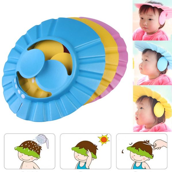 shampoo cap adjustable baby kids eva foam shampoo cap bath shower wash hair ear shield blue, yellow, pink
shampoo cap adjustable baby kids eva foam shampoo cap bath shower wash hair ear shield blue, yellow, pink