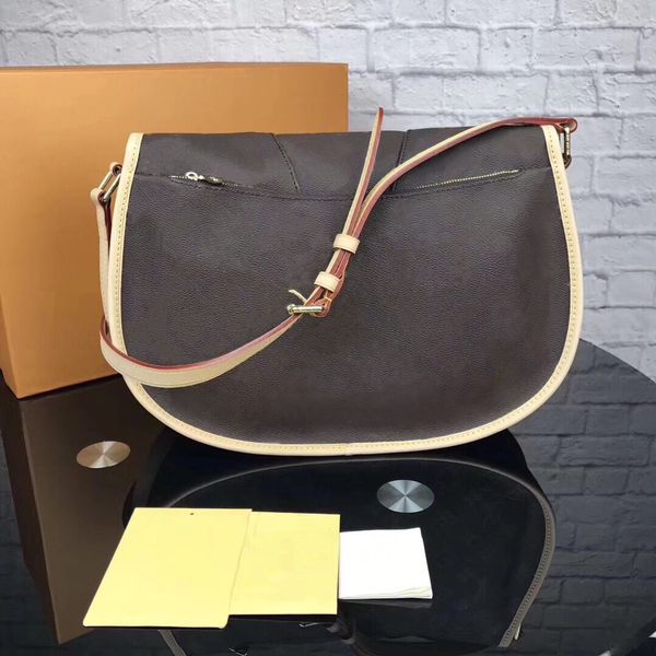 package women croisette leather bag messenger bag for purse original designer damier satchel shoulder handbags crossbody lady whole tkqok