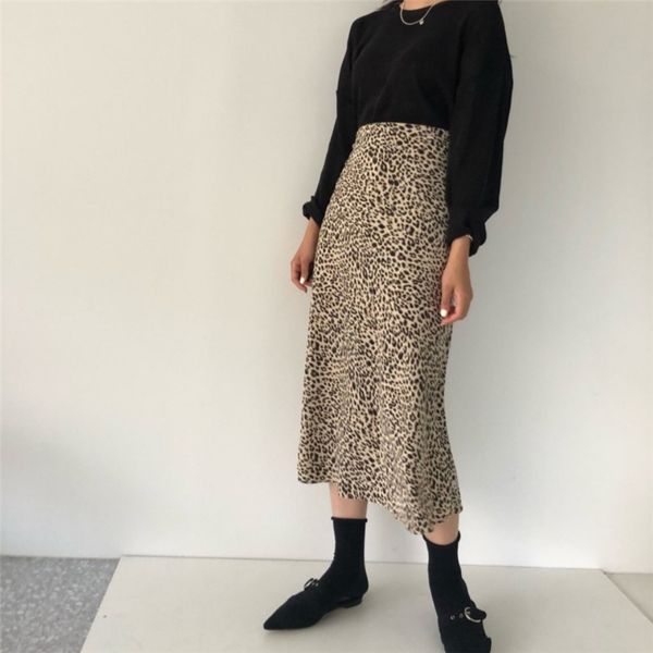 2018 summer leopard print skirts womens high waist long skirts harajuku streetwear plus size a-line skirt faldas jupe, Black
2018 summer leopard print skirts womens high waist long skirts harajuku streetwear plus size a-line skirt faldas jupe, Black