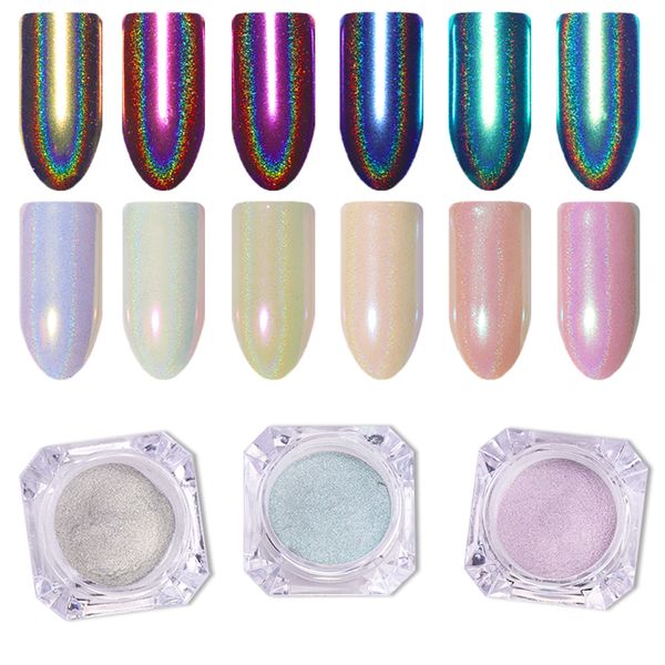 0.5g holographic chameleon nail powder glitter holo laser mirror shell pearl nail chrome peacock mermaid pigment dust, Silver;gold
0.5g holographic chameleon nail powder glitter holo laser mirror shell pearl nail chrome peacock mermaid pigment dust, Silver;gold