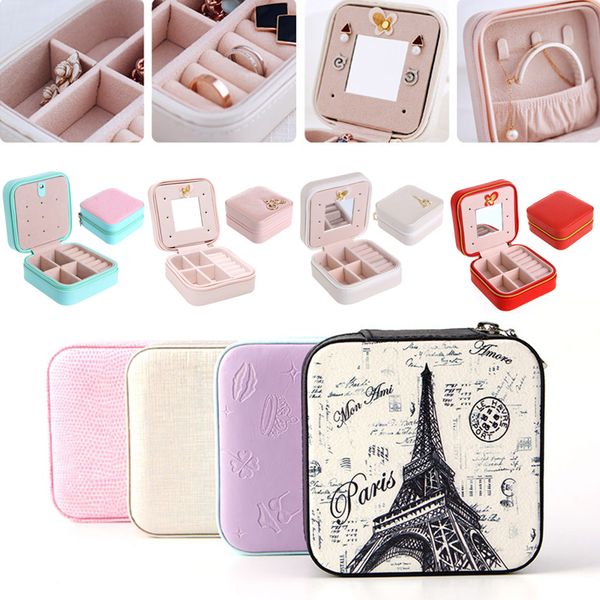 mix colors for women girl cosmetic faux leather jewelry box necklace ring travel storage case display, Black;white
mix colors for women girl cosmetic faux leather jewelry box necklace ring travel storage case display, Black;white