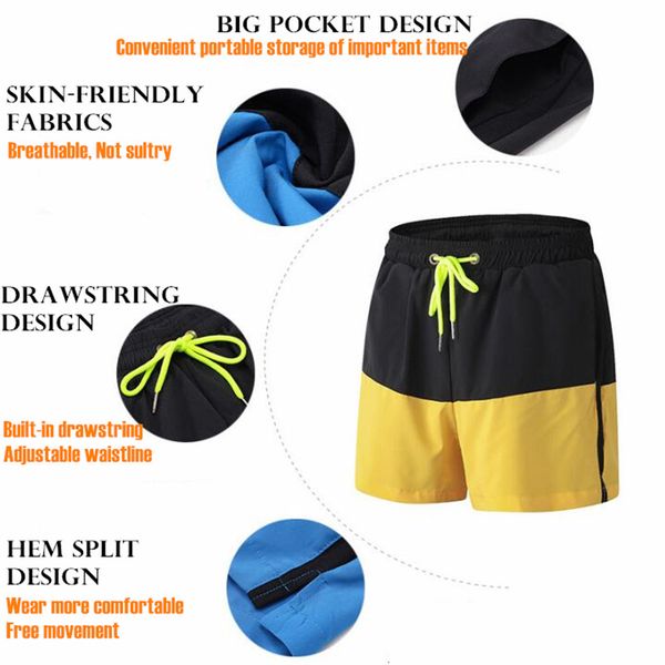 men exercise fitness holiday casual shorts quick-dry wicking ultra-thin light loose elastic board beach shorts summer sweatpants, White;black
men exercise fitness holiday casual shorts quick-dry wicking ultra-thin light loose elastic board beach shorts summer sweatpants, White;black