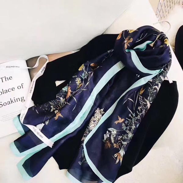 female printing flower summer new imitation silk scarf long and wide lady scarf 90cm*180cm, Blue;gray
female printing flower summer new imitation silk scarf long and wide lady scarf 90cm*180cm, Blue;gray