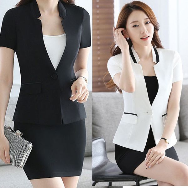 2017 new slim summer women short sleeve v-neck work office lady business outwear casual coat jacket white elegant blazer, White;black
2017 new slim summer women short sleeve v-neck work office lady business outwear casual coat jacket white elegant blazer, White;black