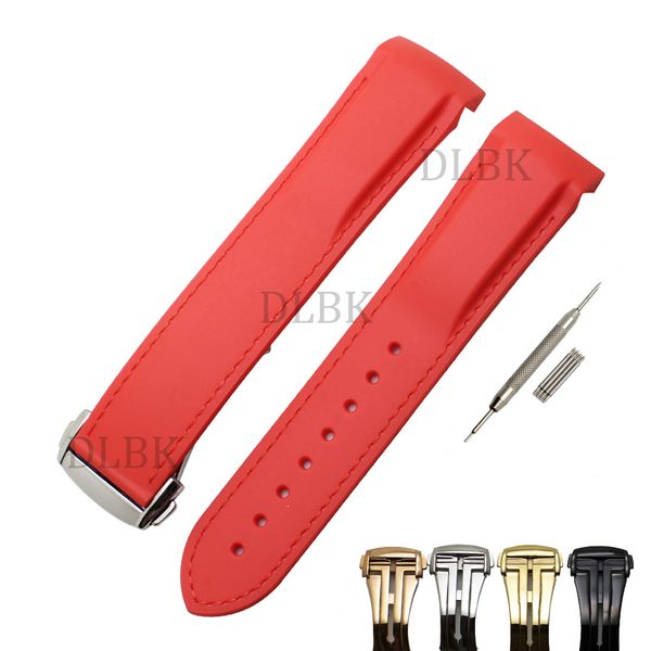 20mm 22mm men women red red line waterproof diving silicone rubber watch band strap with stainless steel buckle for omeg+ tools, Black;brown
20mm 22mm men women red red line waterproof diving silicone rubber watch band strap with stainless steel buckle for omeg+ tools, Black;brown