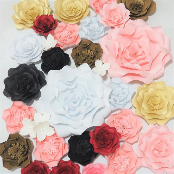 diy 30pcs giant paper flowers flores artificiales fleur artificielle wedding & event backdrop birthday party nursery 1m2
diy 30pcs giant paper flowers flores artificiales fleur artificielle wedding & event backdrop birthday party nursery 1m2