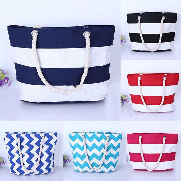 Women ummer canva tripe wave handbag large capacity foldable pattern beach bag reu able hopping bag travel maternity bag diaper
Women ummer canva tripe wave handbag large capacity foldable pattern beach bag reu able hopping bag travel maternity bag diaper