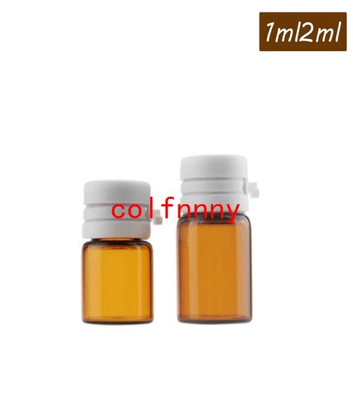 100pcs/lot fast shipping 1ml 2ml brown essential oil bottle, lock bayonet bottle tearing cap, cosmetic glass bottle
100pcs/lot fast shipping 1ml 2ml brown essential oil bottle, lock bayonet bottle tearing cap, cosmetic glass bottle