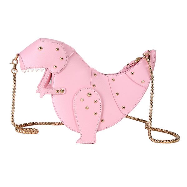 pink dinosaur rivet messenger chain shoulder bag 2018 sweet cute girl pink bag handmade small quality travel bags crossbody bags
pink dinosaur rivet messenger chain shoulder bag 2018 sweet cute girl pink bag handmade small quality travel bags crossbody bags