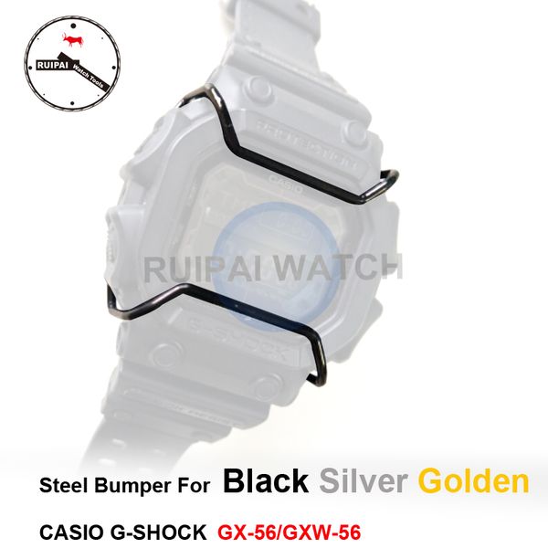 High End Stainless Steel Watch Case Protection Ring 3 Colors Black Watch Case Bumper Accessories for GX-56/GXW-56
High End Stainless Steel Watch Case Protection Ring 3 Colors Black Watch Case Bumper Accessories for GX-56/GXW-56