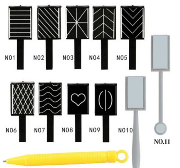 cat eye magnet pen 3d magnet stick magnetic drawing vertical stick for nail gel polish magical nail tool shopping, Silver
cat eye magnet pen 3d magnet stick magnetic drawing vertical stick for nail gel polish magical nail tool shopping, Silver
