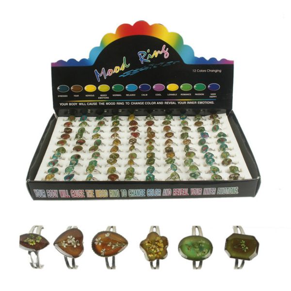 new dry flower emotion feeling rings mood ring mixed plant random shipment adjustable size for children christmas gifts for kids, Golden;silver
new dry flower emotion feeling rings mood ring mixed plant random shipment adjustable size for children christmas gifts for kids, Golden;silver