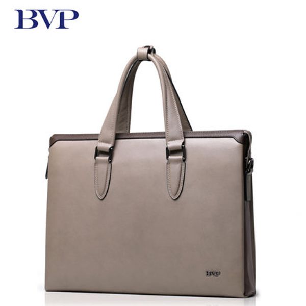 briefcases bvp - bags men leather handbags business messenger type briefcase with zipper case for lapj15
briefcases bvp - bags men leather handbags business messenger type briefcase with zipper case for lapj15