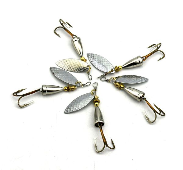 5pcs lures spinners ,spinnerbaits , metal fishing spoons bait 6.7cm blade spinner baits6g sequin fishing luresfishing lures bass spoon cr
5pcs lures spinners ,spinnerbaits , metal fishing spoons bait 6.7cm blade spinner baits6g sequin fishing luresfishing lures bass spoon cr