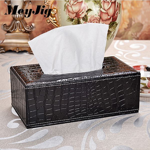 meyjig tissue box cover durable home car rectangle pu leather crocodile paern towel box cover napkin paper holder paper rack
meyjig tissue box cover durable home car rectangle pu leather crocodile paern towel box cover napkin paper holder paper rack