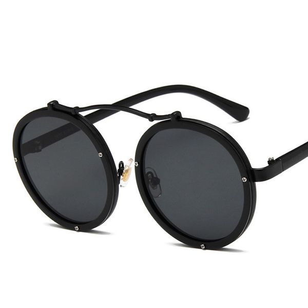 vintage round steampunk men 400 new 2018 brand male sun black luxury goggles glasses design mirror eyewear uv sunglasses wjjlm, White;black
vintage round steampunk men 400 new 2018 brand male sun black luxury goggles glasses design mirror eyewear uv sunglasses wjjlm, White;black