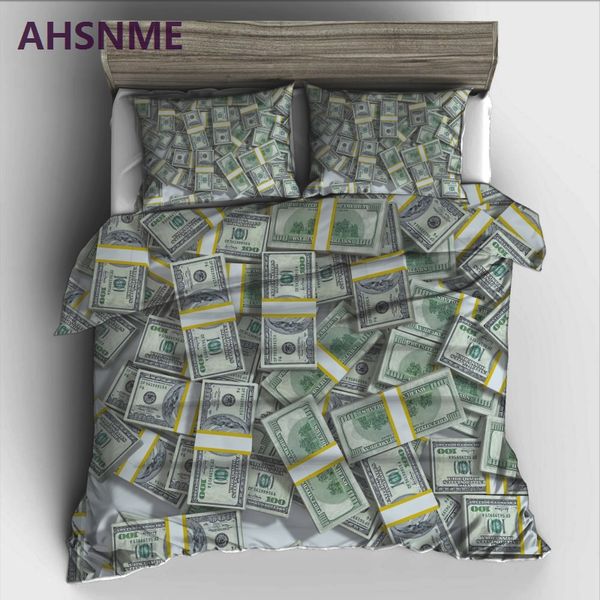 ahsnme decoration dollar money bedding set high-definition print quilt cover for ru au eu king double size market jogo de cama
ahsnme decoration dollar money bedding set high-definition print quilt cover for ru au eu king double size market jogo de cama