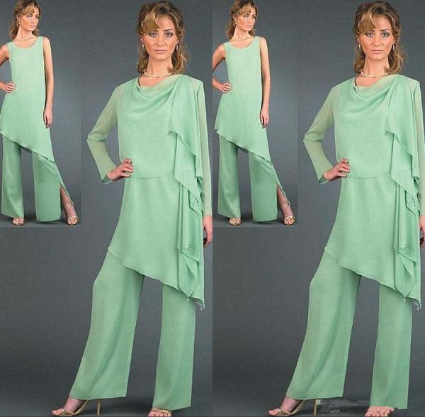 modern mother of bride pant suits custom long sleeves plus size 3 pieces chiffon formal mother of the bride pants suits, Black;red
modern mother of bride pant suits custom long sleeves plus size 3 pieces chiffon formal mother of the bride pants suits, Black;red