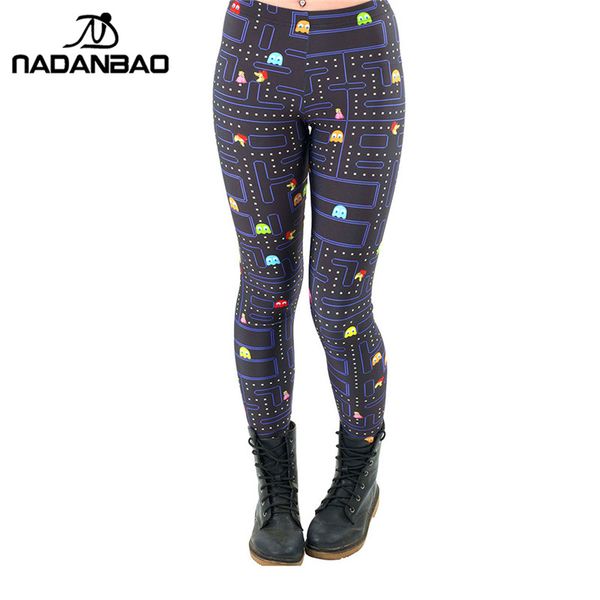 nadanbao black milk new maze print pacman women leggings skinny long leggins women pant
nadanbao black milk new maze print pacman women leggings skinny long leggins women pant