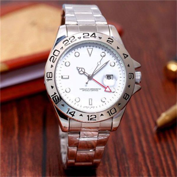 Relojes Mujer Fashion Luxury Men Watch Top Quality Stainless Steel Quartz Wrist Watch 40mm Male Watch
