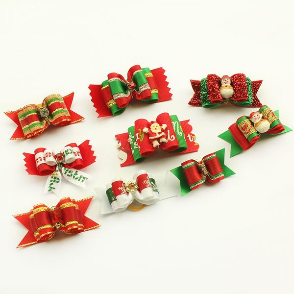 pet hair bow handmade christmas dogs grooming bow mixed ribbon pet hair bow pet rubber bands dog show supplies
pet hair bow handmade christmas dogs grooming bow mixed ribbon pet hair bow pet rubber bands dog show supplies