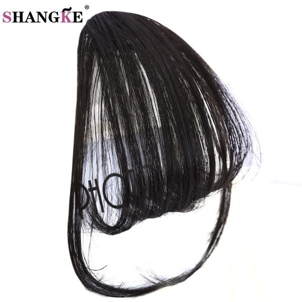 shangke short synthetic bangs heat resistant synthetic hair women natural short fake hair bangs women pieces, Black
shangke short synthetic bangs heat resistant synthetic hair women natural short fake hair bangs women pieces, Black